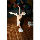 Статуэтка Артдеко Германия Веймар биты 2 пальца склейка пальцы есть