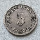 Германия 5 пфеннигов, 1914 A  2-12-40