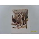 Открытка Аркадий Гайдар  худ.Гальдиев  1977 го