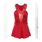 Топ с пайетками