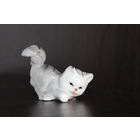 Фарфоровая статуэтка "Котенок".