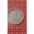 Германия 20 пфеннигов 1888 А