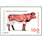 Редкие породы домашнего скота Австрия 2021 год серия из 1 марки