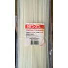 Кабельный хомут нейлон белый 5х450 (100шт)