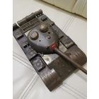 Танк Т54 СССР, латунь, большой, тяжелый