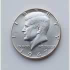 1/2 доллара США 1967г. Кеннеди.