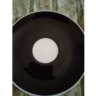 Блюдце. KAHLA. Редкое чёрное крытье.