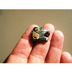 Кулон Слоник. Натуральные камни. Гранат. Гематит. Оберег на удачу, Здоровье, достаток и успех.