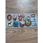 Значки на выбор.