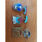 Три значка 1957 года