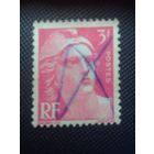 Франция. Стандарт. 1948г. гашеная