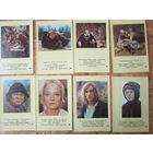 Подборка открыток по материалам фильма "Легенда о Тиле" (22 шт.). "Мосфильм", 1976 г.