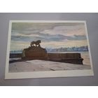 ЛЕНИНГРАД НАБЕРЕЖНАЯ НЕВЫ худ храпак.г.в.1959г