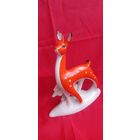 Фарфоровая статуэтка Олень СССР . Торги с рубля