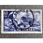 Марка Польша 1956 год Флот