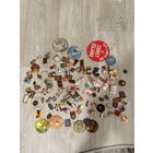 Значки 110 шт,с рубля