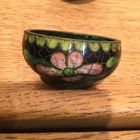 Горчичница (солонка) Сакура, Клуазоне. Китай 70 -е годы ХХ века