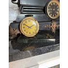 Часы настольные Молния БАРАБАН на ходу