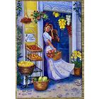 Посткроссинг. Открытка подписана с маркой. Прошла почту