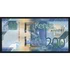 Кения 200 шиллингов 2019 г. P54. Серия BC. UNC