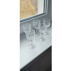 Набор бокалов.хрусталь.ссср.5шт.