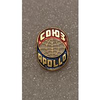 Значок Союз Аполлон космос,200 лотов с 1 рубля!!!
