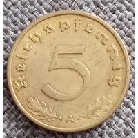 5 рейхспфеннигов 1937 А
