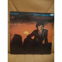KRZYSZTOF KRAWCZYK  " DON'T LEAVE ME" LP POLAND PRONIT SX2305  EX
