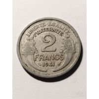 Франция 2 франка 1941