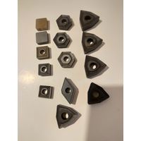 Сменные твердосплавные пластины 14 шт.