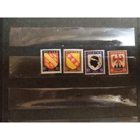 1946 Франция полная серия MNH** гербы (1-7)