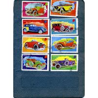 ИНДИЯ, НАГАЛЕНД,  АВТОМОБИЛИ, серия 8м гашен