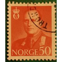 Норвегия 1958. Король Олав V