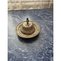Винтажная бронзовая пепельница
