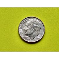 США. 10 центов (1 дайм) 1999 P (Roosevelt Dime).