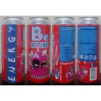 Банка от энергетика mr.Be ACTIVE  2024.12.12 500мл (язычок сорван (Bec111