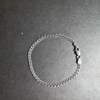 Браслет серебро 925 #42, С РУБЛЯ! МНОГО ЛОТОВ С РУБЛЯ! БЕЗ МЦ