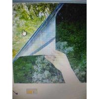 Пленка-штора для окна 0,6 х 3 м зеркальная солнцезащитная. В наличии. Покупала для личного использования, продаю остаток. Крепится кнопками или скотчем.