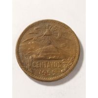 Мексика 20 сентаво 1955