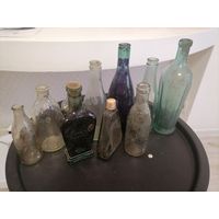 10 старых бутылок
