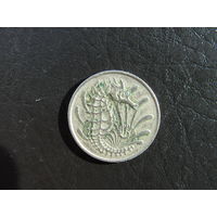 Сингапур 10 центов, 1971. С 20 копеек. Распродажа коллекции. Смотрите другие лоты.