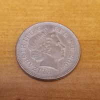 1 пенни Великобритания 2004