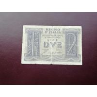 Италия 2 лир  1939
