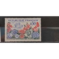 ФРАНЦИЯ 1963г. Полная серия. Чист*