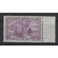 Ньюфаундленд /Newfoundland 1947** 450 лет открытия Ньюфаундленда, Джон Кабот у мыса Бонависта Mi#244