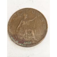 Великобритания 1 фартинг 1927
