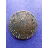 Германия ФРГ 1 пфенниг 1993 J
