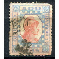 Бразилия - 1891/92г. - аллегория - 1 марка - гашёная [Mi 97]. #4-W1-131-A-2