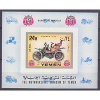 1970 Королевство Йемен 1179B225b Автомобили 5,00 евро