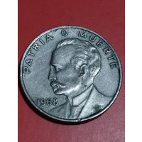 20 сентаво 1968 г. Куба.